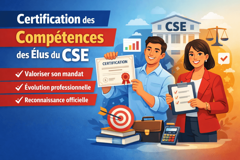 Certification des compétences des élus du CSE