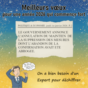 Les experts du CSE vous souhaitent une bonne année 2026 !