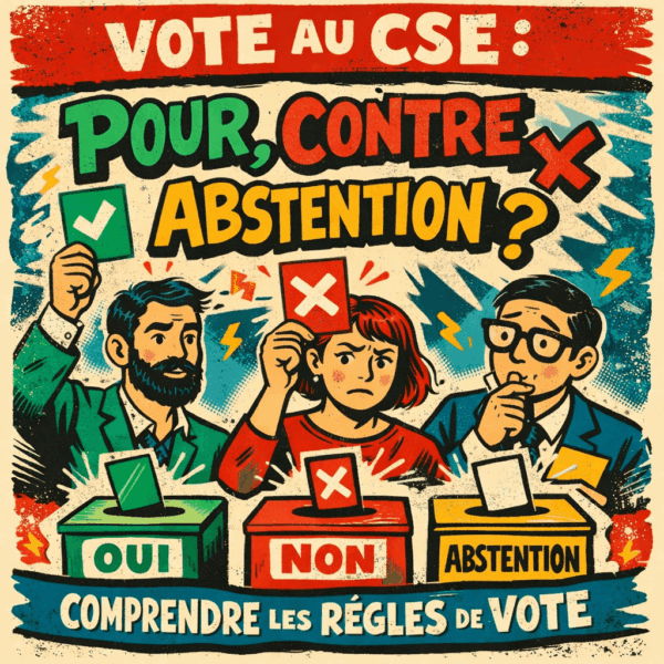 Vote au CSE : Pour, Contre, Abstention - Comprendre les Règles de Vote